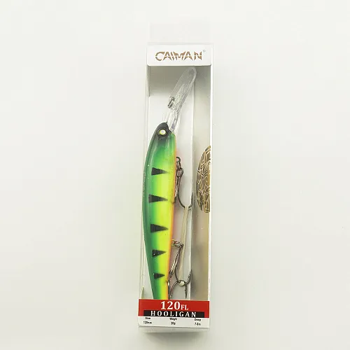 Воблер Caiman Hooligan 120F 20g 1,5м цвет СМ302