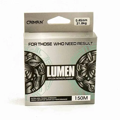 Леска Caiman Lumen 150м 0,45 мм прозрачная