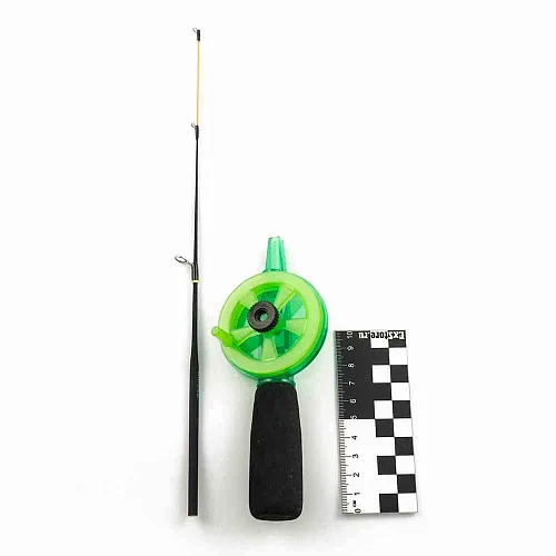 Удочка зимняя WestMan PIKE хлыст плоский средне-жесткий 30см РБ