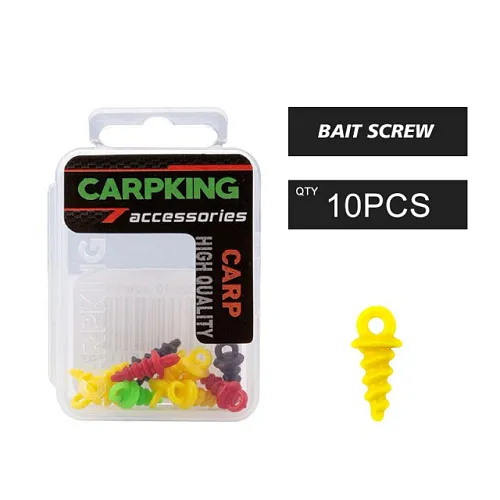 Крепление бойла Carpking Bait screw 10 шт в упак. (фас. 10упак) CK3025-10