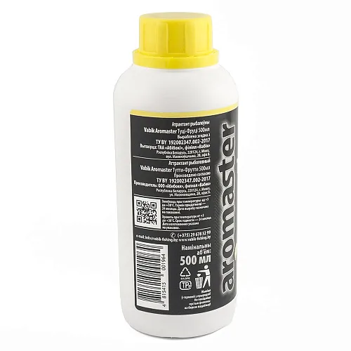 Аттрактант Vabik Aromaster 500мл Тутти-фрутти (10 шт в упак)
