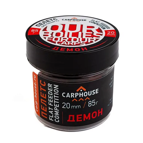 Пелетс насадочный Carp House Demon 20мм (банка)