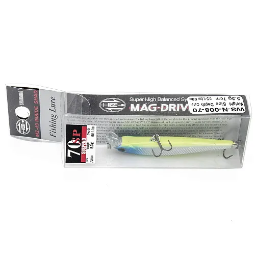 Воблер Sharado 5,3g 70SP 0,5-1,0m WS-N-008 color 08