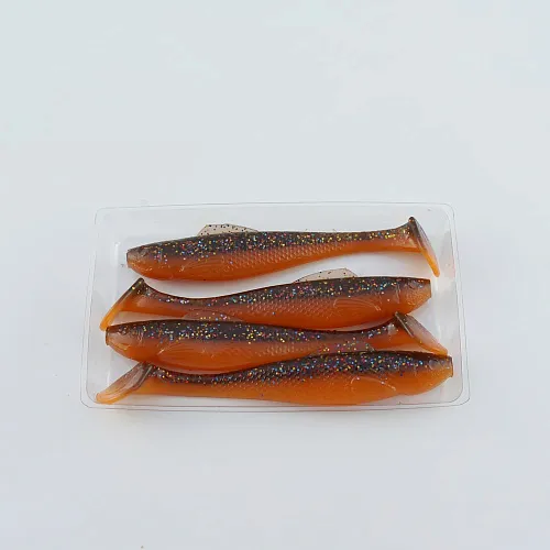 Виброхвост FISHER BAITS Char 105мм цвет 14 (уп. 4шт)