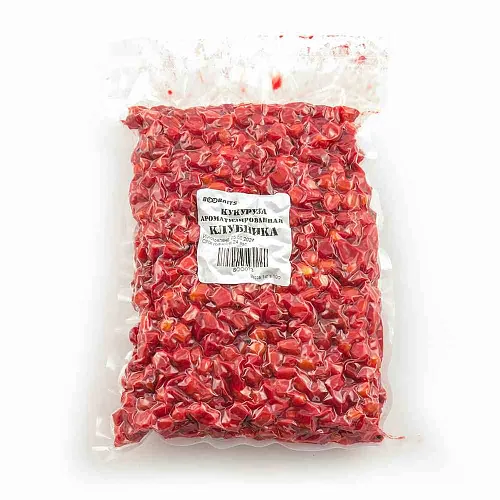 Кукуруза ароматизированная BOO Baits Клубника 1кг
