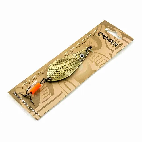 Блесна колеблющаяся Caiman Atom 15гр 6,8см цвет CN04 (5шт в упак.)