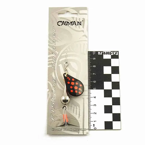 Блесна вращающаяся Caiman Pear 12гр #3 цвет CA93 (5шт в упак.)