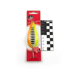 Блесна колеблющаяся HRT(Польша) Alga Бледный регги 38гр