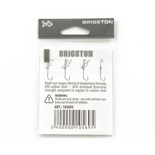 Крючок Brigston Maruseigo - 1 BH BN № 9 ( уп. 7 шт.)