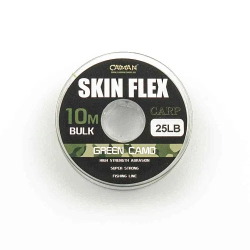 Поводочный материал Caiman Skin Flex в оплетке Камуфляж 10m 25lbs 215867