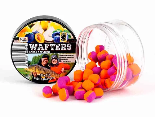 Вафтерсы GBS&Fadeev (wafters) Слива-груша 10х12мм (+ликвид)