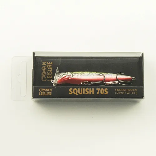Воблер Caiman Squish 70S 13g sinking цвет СA05
