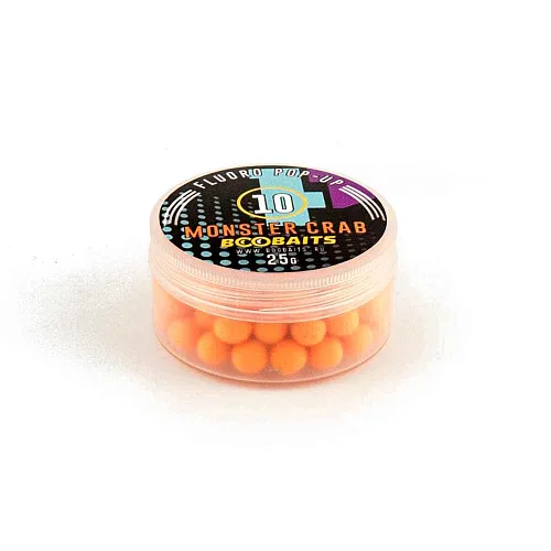 Бойлы Pop up BOO Baits 10мм Монстр краб 25гр банка