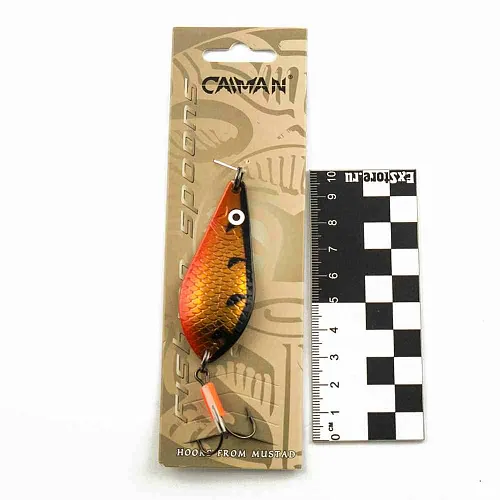 Блесна колеблющаяся Caiman Atom 15гр 6,8см цвет CN50 (5шт в упак.)