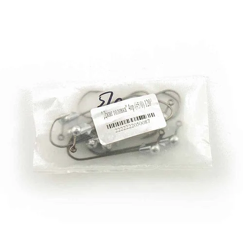 Джиг головка IVVA крючок 5/0 4гр 120 градусов (10 шт. в упак.)