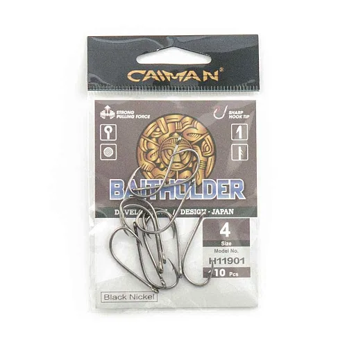 Крючки Caiman Baitholder №4 11901