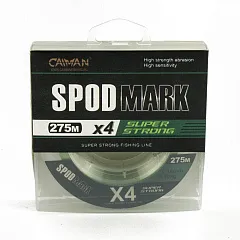 Шнур Caiman Spod&Mark 275м 0,14мм зеленый