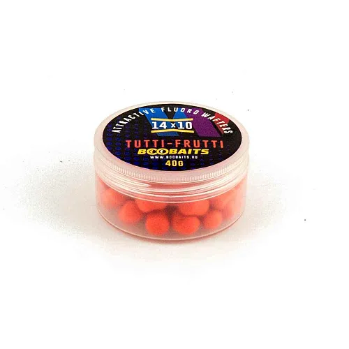 Бойлы BOO Baits Wafters 14x10 Тутти-фрутти 40гр банка