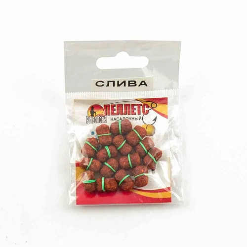 Пеллетс насадочный "Мечта рыболова" Слива (20шт в упак)