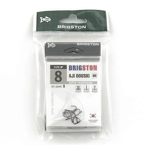 Крючок Brigston AJi Douski BN № 8 ( уп. 8 шт.)