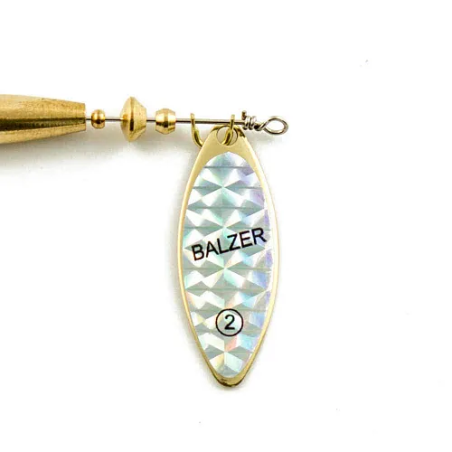 Блесна вращающаяся Balzer(Польша) Лонг №2 12 гр золото