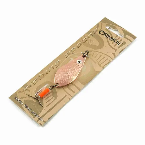 Блесна колеблющаяся Caiman Atom 10гр 5см цвет CN02 (5шт в упак.)