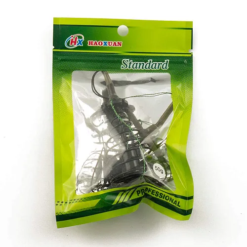 Монтаж спираль(краш) Palomino 042 (3 крючка №8) - 50g (10 шт в упак)