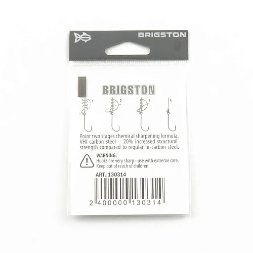 Крючок Brigston Idumezina №10 ( уп. 6 шт.)