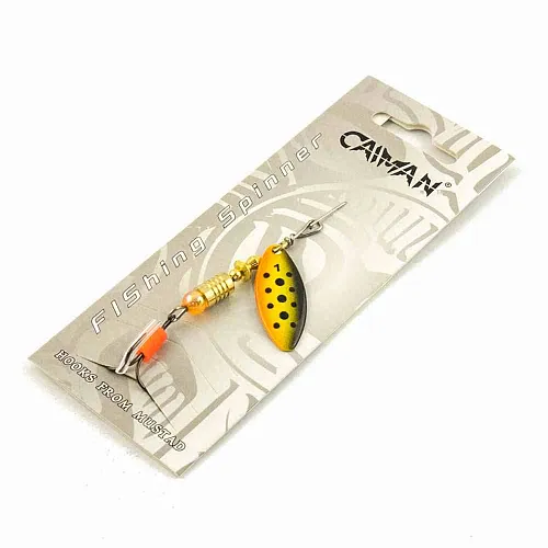 Блесна вращающаяся Caiman Longy classic 6гр #1 цвет CA05 (5шт в упак.)