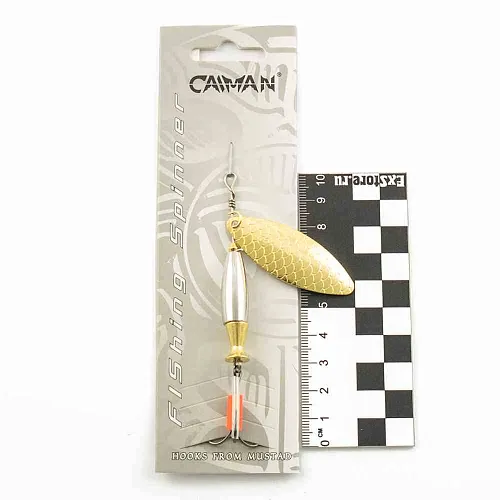 Блесна вращающаяся Caiman Longy Heavy 24гр #3 цвет CA03 (5шт в упак.)