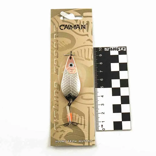 Блесна колеблющаяся Caiman Atom 10гр 5см цвет CN35 (5шт в упак.)
