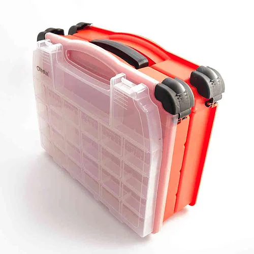 Коробка-бокс Caiman с линейкой (106 ячеек) ZY-075 37x30x17cm