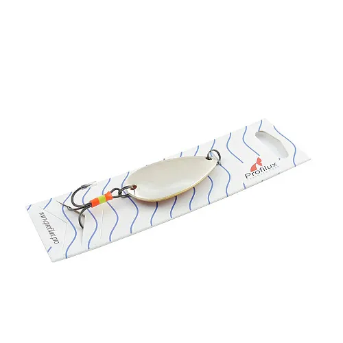 Блесна колеблющаяся Profilux Ложка 15гр цв. 01-з серебро+золото (5 шт в упак.)