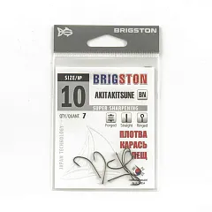 Крючок Brigston Akitakitsune BN №10 (7шт в упак)