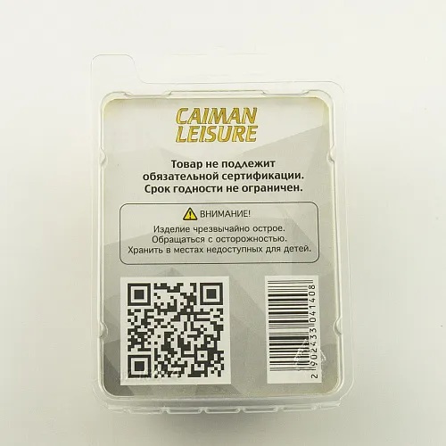 Крючки тройники Caiman Treble №1 20102 (243304) (уп 5шт)