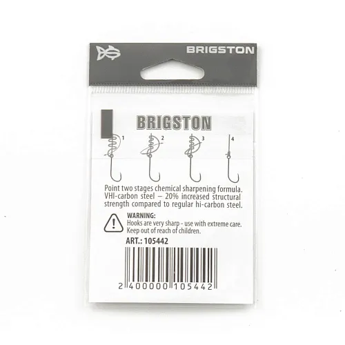 Крючок Brigston Keiryu BN № 8 ( уп. 10 шт.)