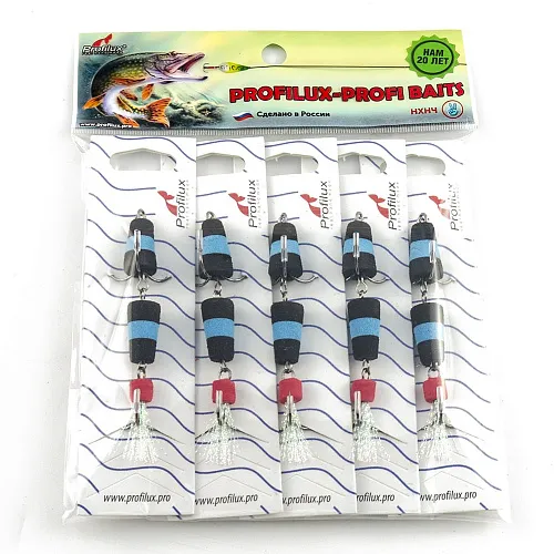 Мандула Profilux "Classic" 2Х цв 22 черный-васильковый-черный