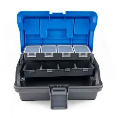 Ящик Caiman голубая крышка ZY-058 32x19x15cm