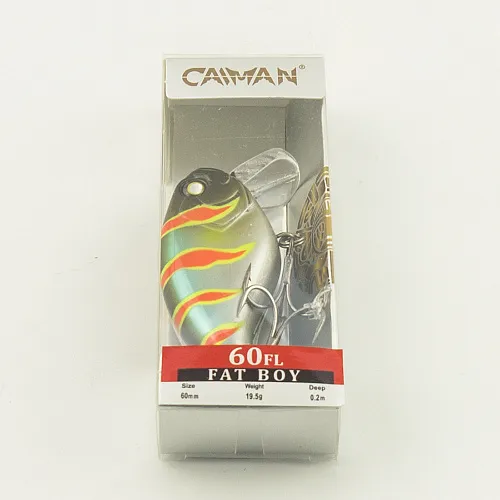 Воблер Caiman Fat Boy 60F 19,5g 0,2м цвет СМ806