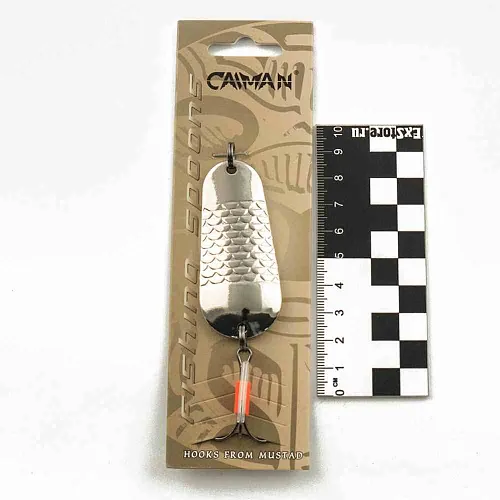 Блесна колеблющаяся Caiman Gnom 24гр 6,5см цвет CN01 (5шт в упак.)