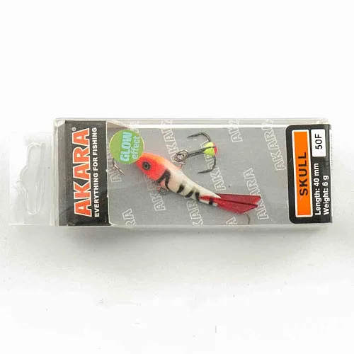 Балансир Akara Skull 40 мм 6 гр цвет 50F
