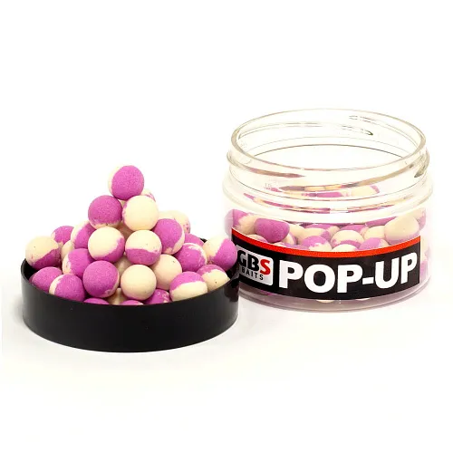 Бойлы GBS Baits Pop-up плавающие 10мм 40гр (уп. 6 шт) Charming Plum Слива