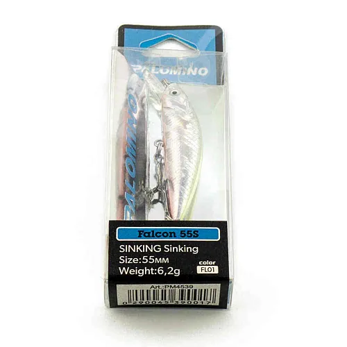 Воблер Palomino Falcon 55S 6,2гр цвет 1
