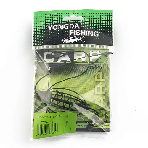 Монтаж арбуз Palomino XYD 105 - 30g 3 крючка (10 шт в упак)