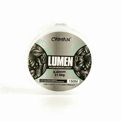 Леска Caiman Lumen 150м 0,40 мм прозрачная