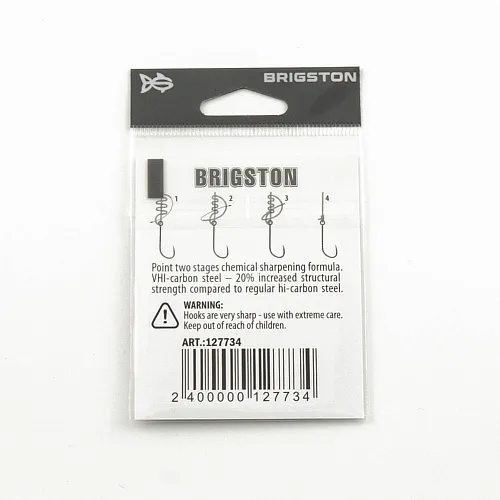 Крючок Brigston AJi Red № 6 ( уп. 8 шт.)