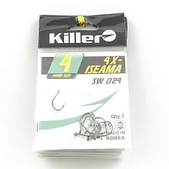 Крючок Killer 4Х-Iseama № 4