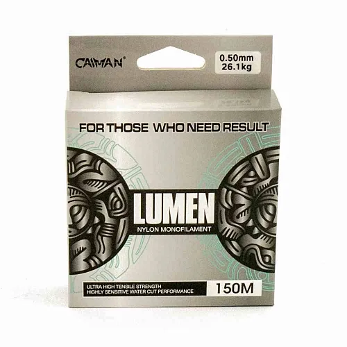 Леска Caiman Lumen 150м 0,50 мм прозрачная