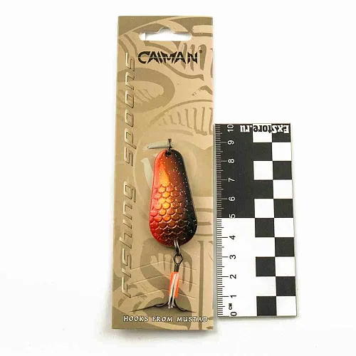 Блесна колеблющаяся Caiman Satir 21гр 5см цвет CN17 (5шт в упак.)