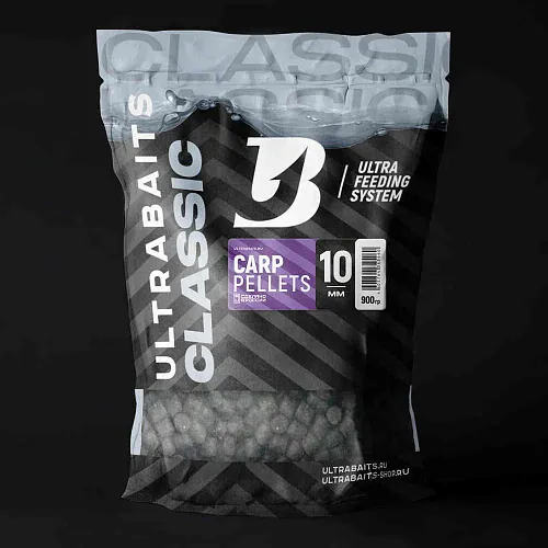 Пеллетс UltraBaits карповый классический 10 мм 1 кг